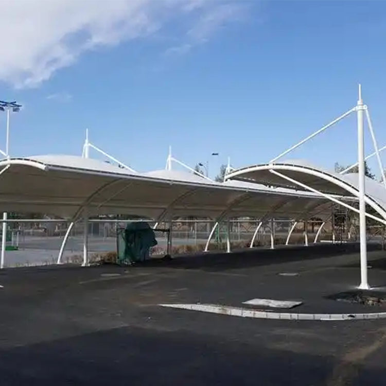 轮台县膜结构电动车棚