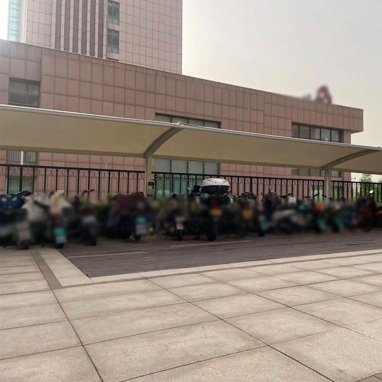 轮台县膜结构电动车棚