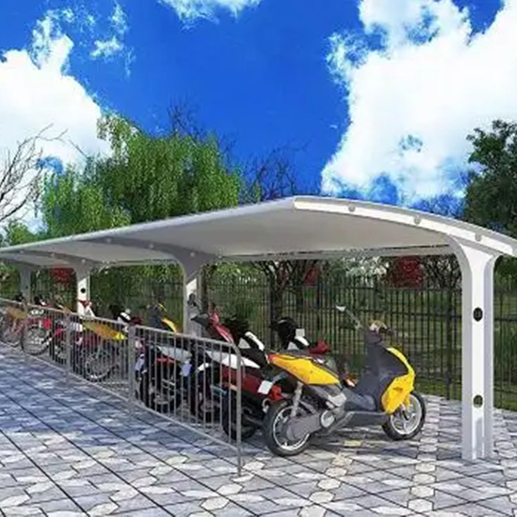 轮台县膜结构电动车棚